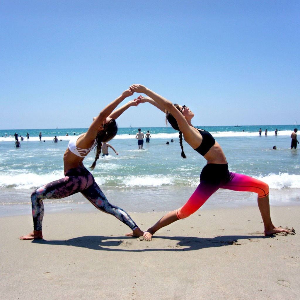 What To Expect When Trying Partner Yoga - Headstands and Heels