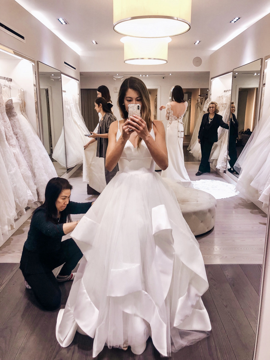 Wedding dress shopping