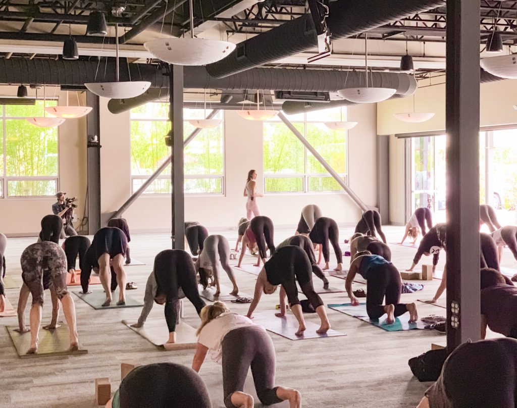 Yoga Class at MindBody HQ in San Luis Opisbo