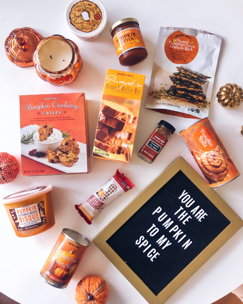 Favorite Pumpkin Products at Trader Joes