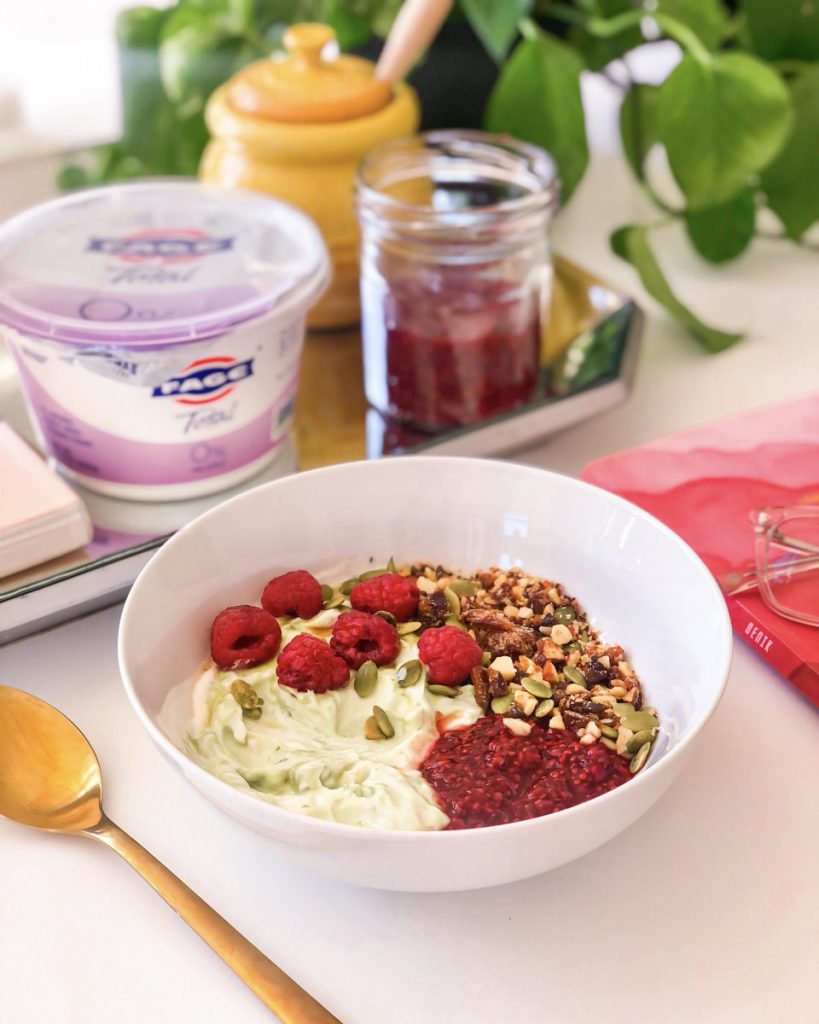 Mindful Morning Routine with FAGE greek yogurt