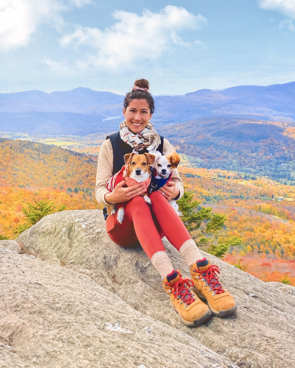 Hiking Stowe Pinnacle