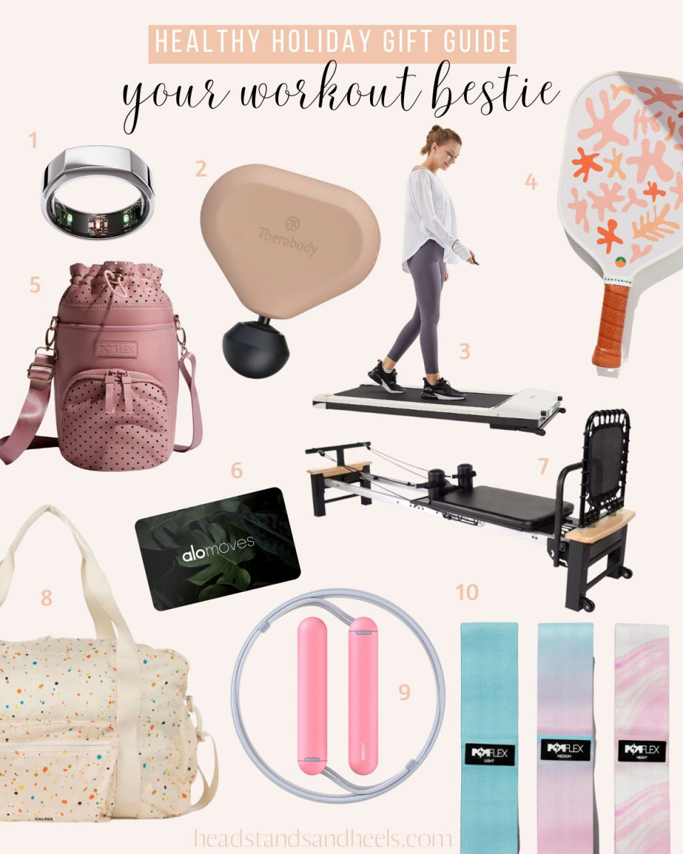 2023 Healthy Holiday gift guide for the workout bestie