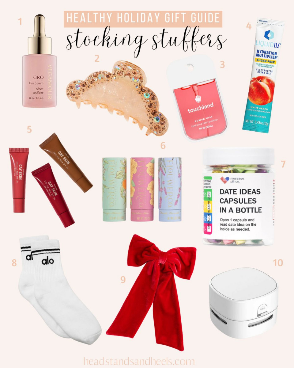 2023 Healthy Holiday Gift Guide stocking stuffer ideas