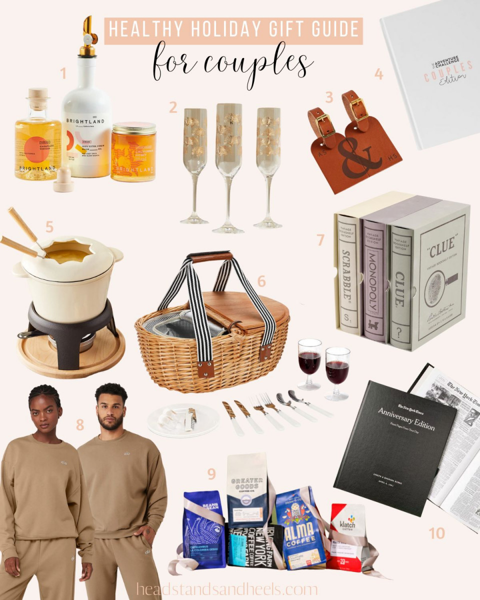 Healthy Holiday Gift Guide for your favorite couple 